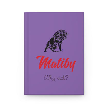 Matiby Hardcover Journal Matte Light Purple