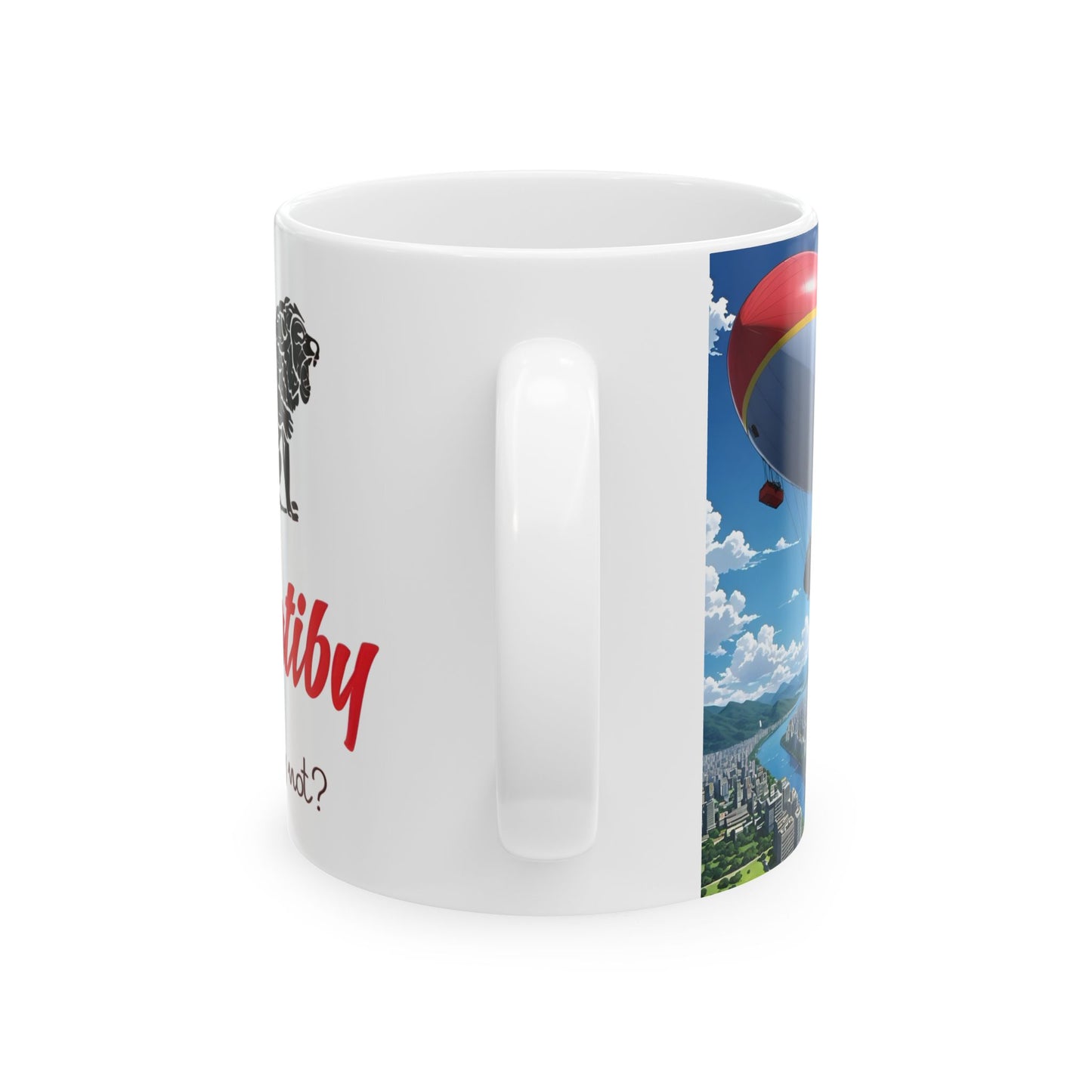 Matiby Airbo Ceramic Mug, (11oz, 15oz)