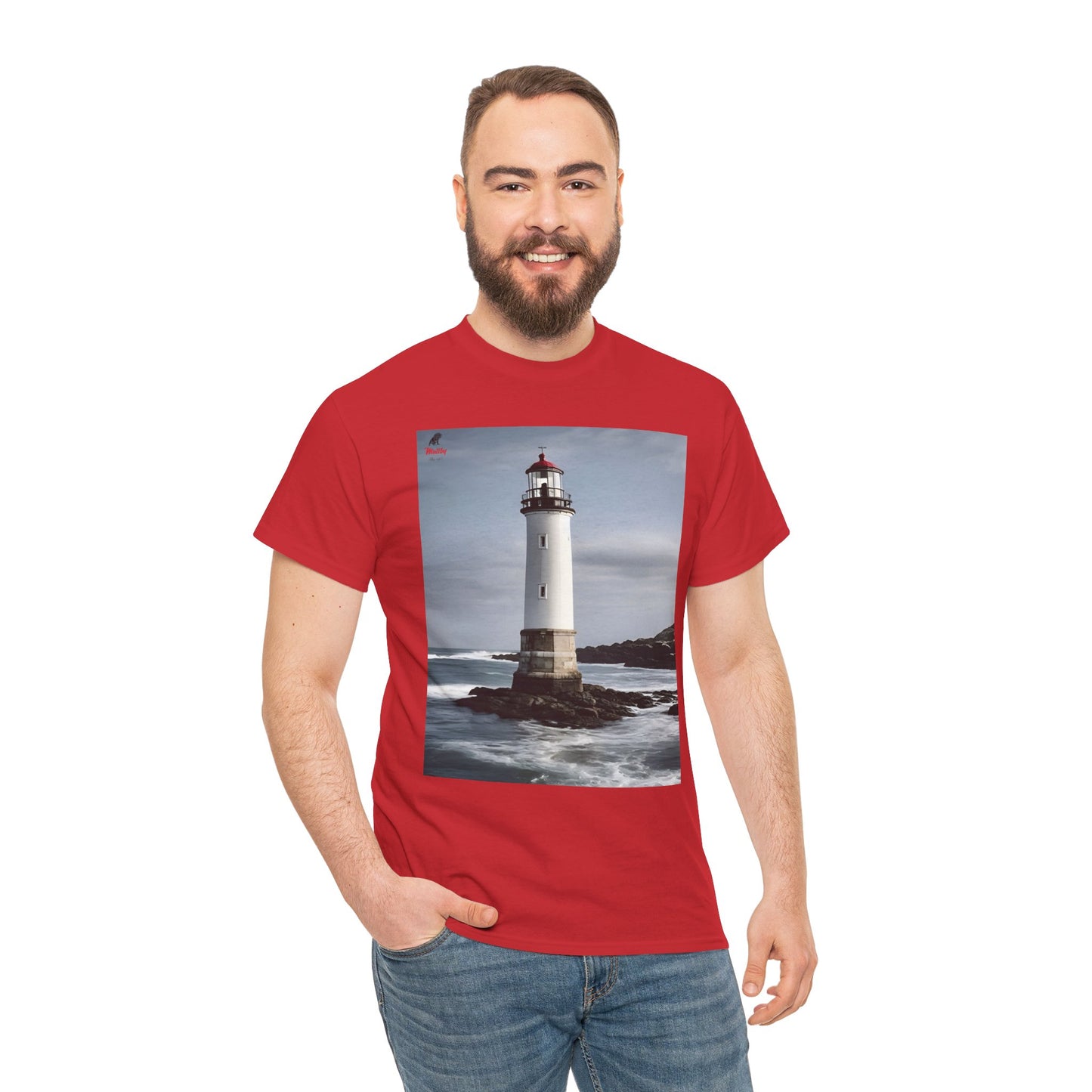 Lighthouse Unisex Heavy Cotton Tee