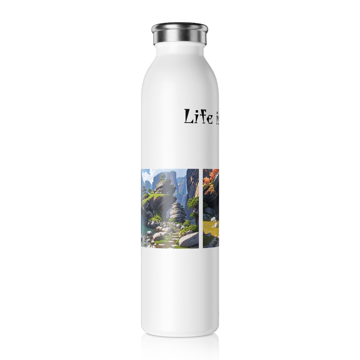 Artzy Slim Water Bottle