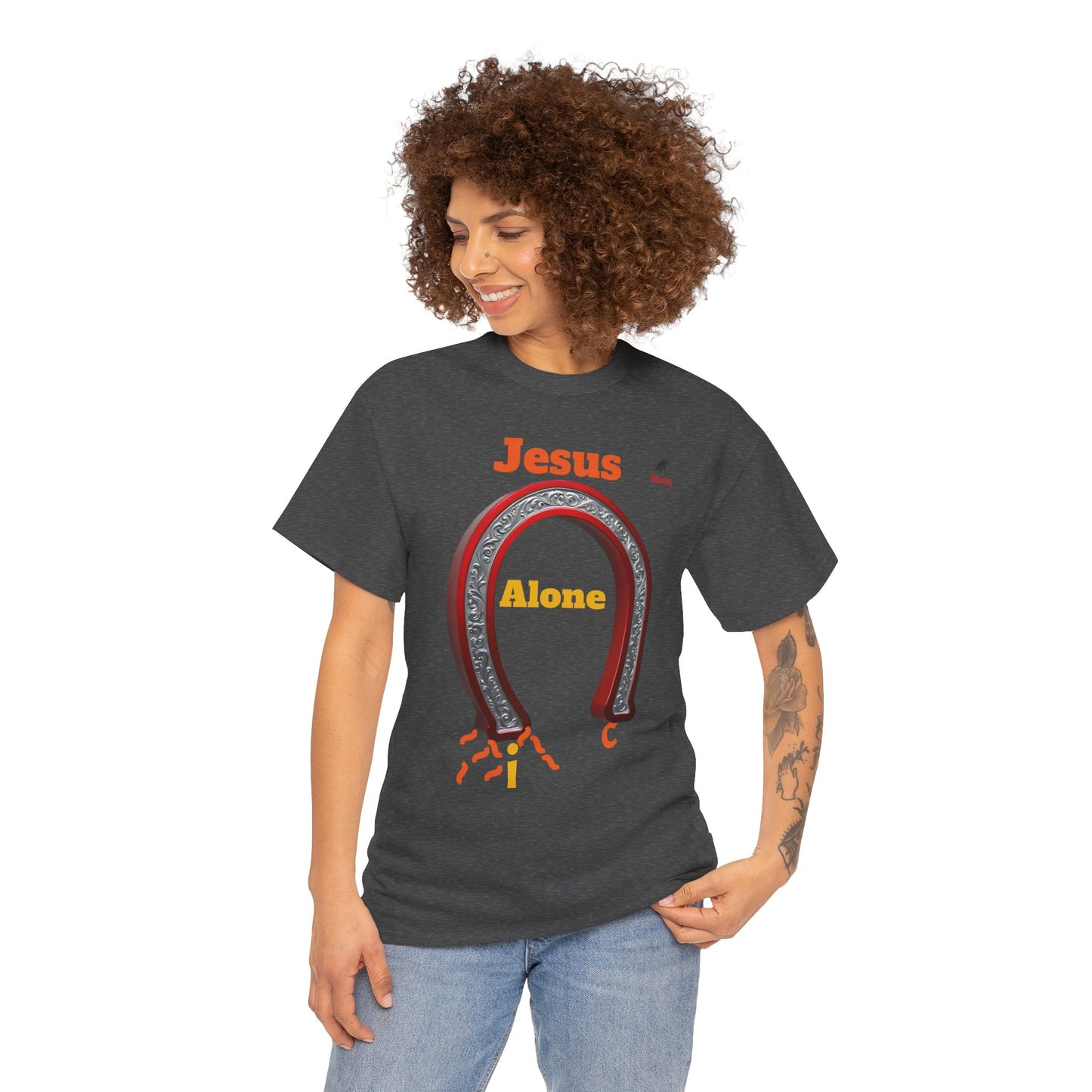 Magnetic Jesus The Original Unisex Heavy Cotton Tee