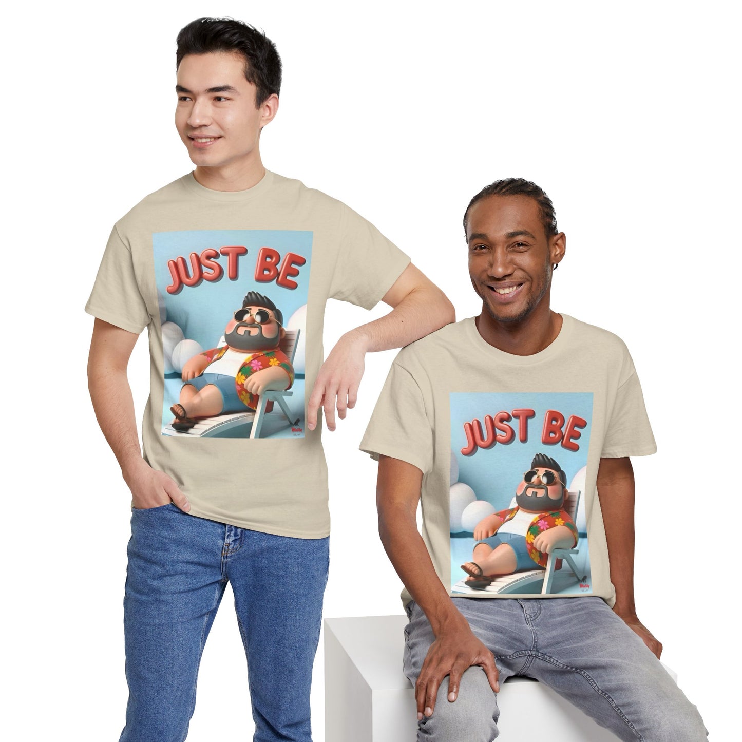 Just Be Unisex Heavy Cotton Tee