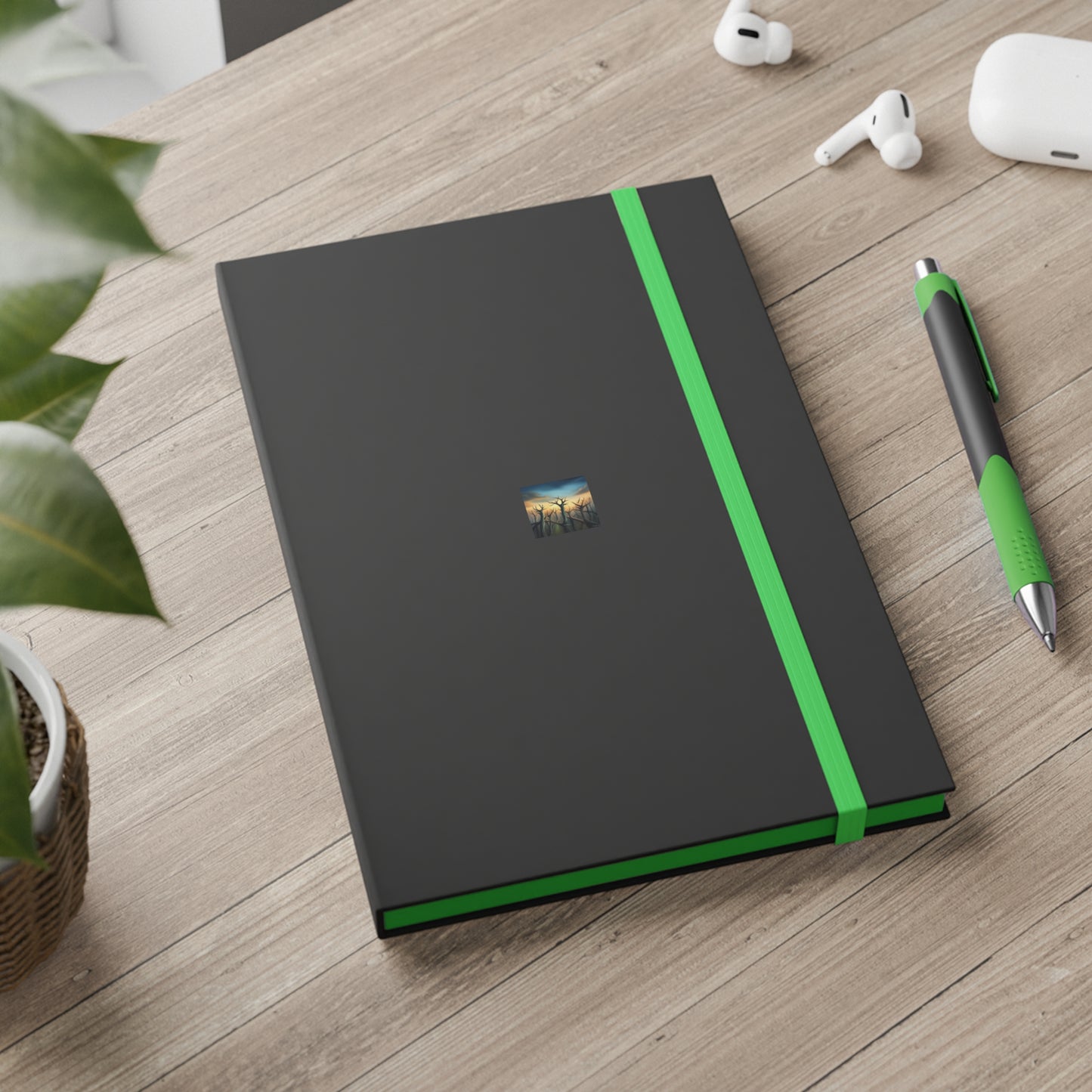 Thorny Color Contrast Notebook - Ruled