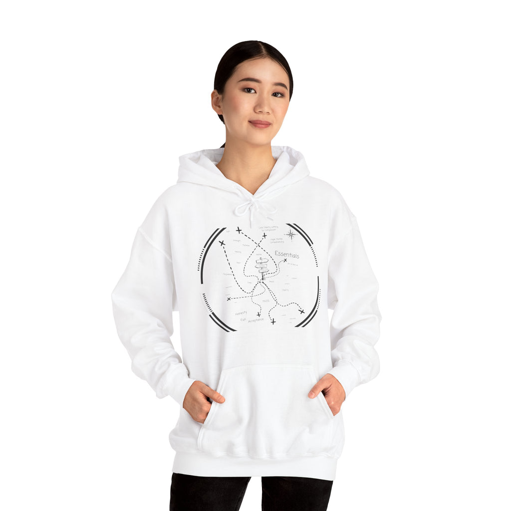 The Essential Paths #2 Hooded Sweatshirt — Global Crossroads, Hope, Community & Faith Hoody