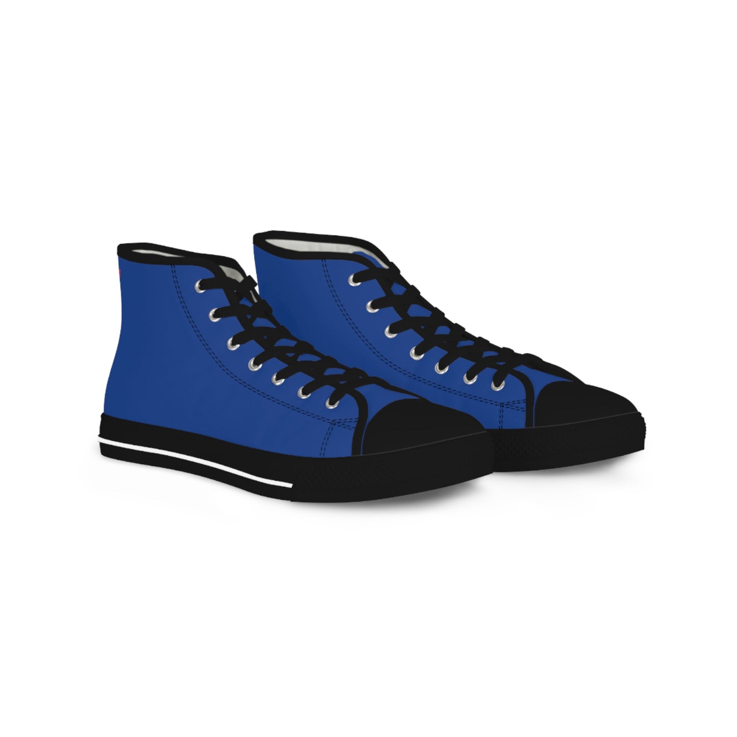 Men's Dark Blue High Top Sneakers