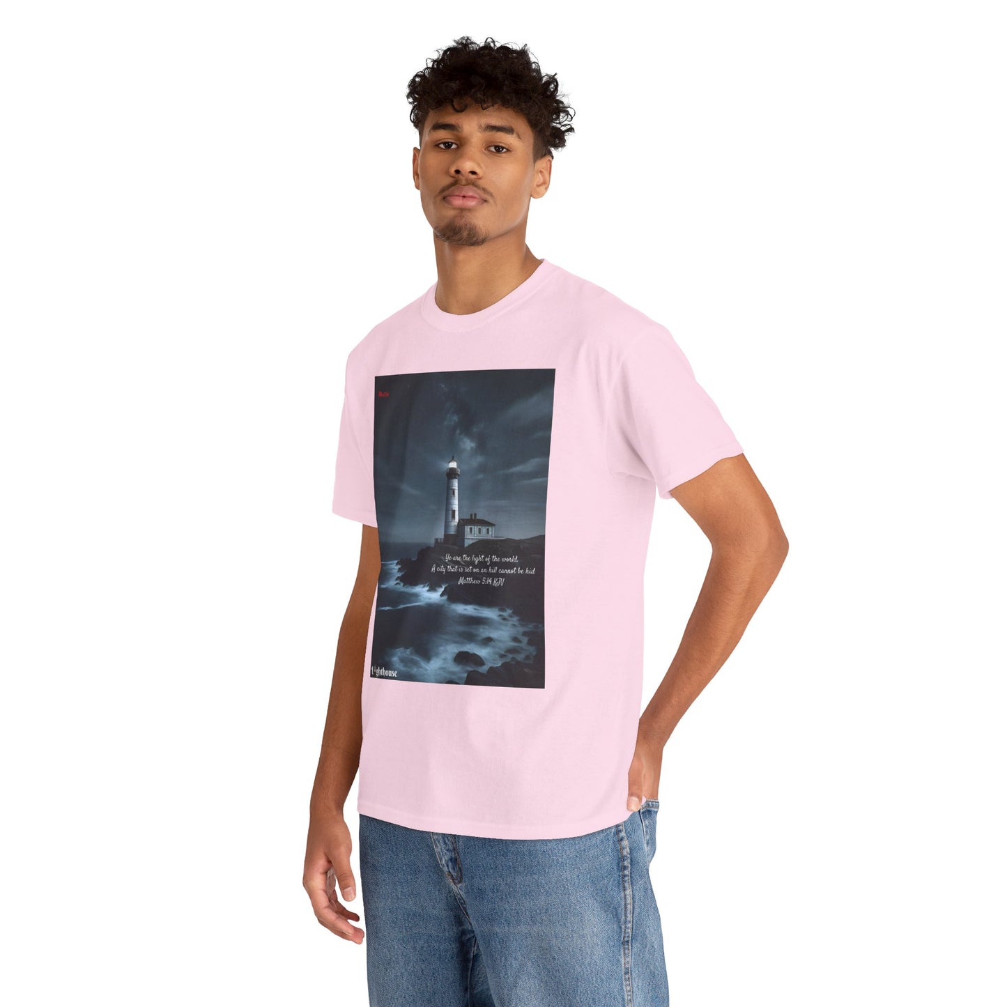 Lighthouse Unisex Heavy Cotton Tee