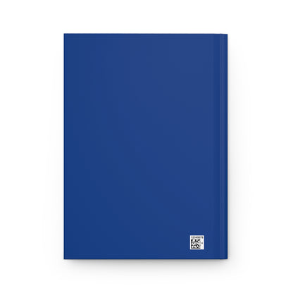 Matiby Hardcover Journal Matte Dark Blue