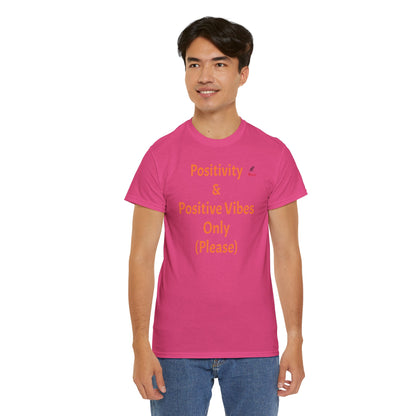 Positivity Unisex Heavy Cotton Tee