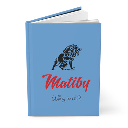 Matiby Hardcover Journal Matte Light Blue