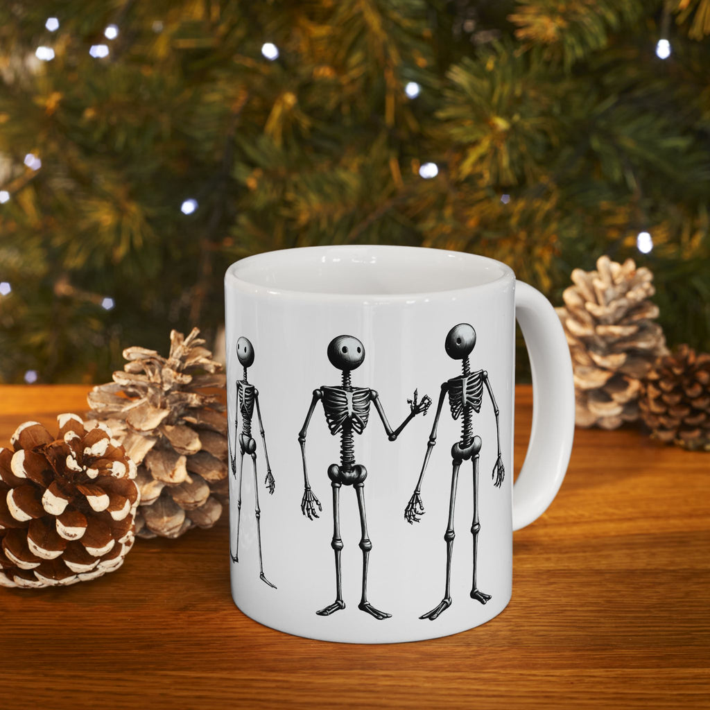 The Stick-To-It Species #18 White Ceramic Mug – Anatomy of Optimism Cup 11oz/15oz