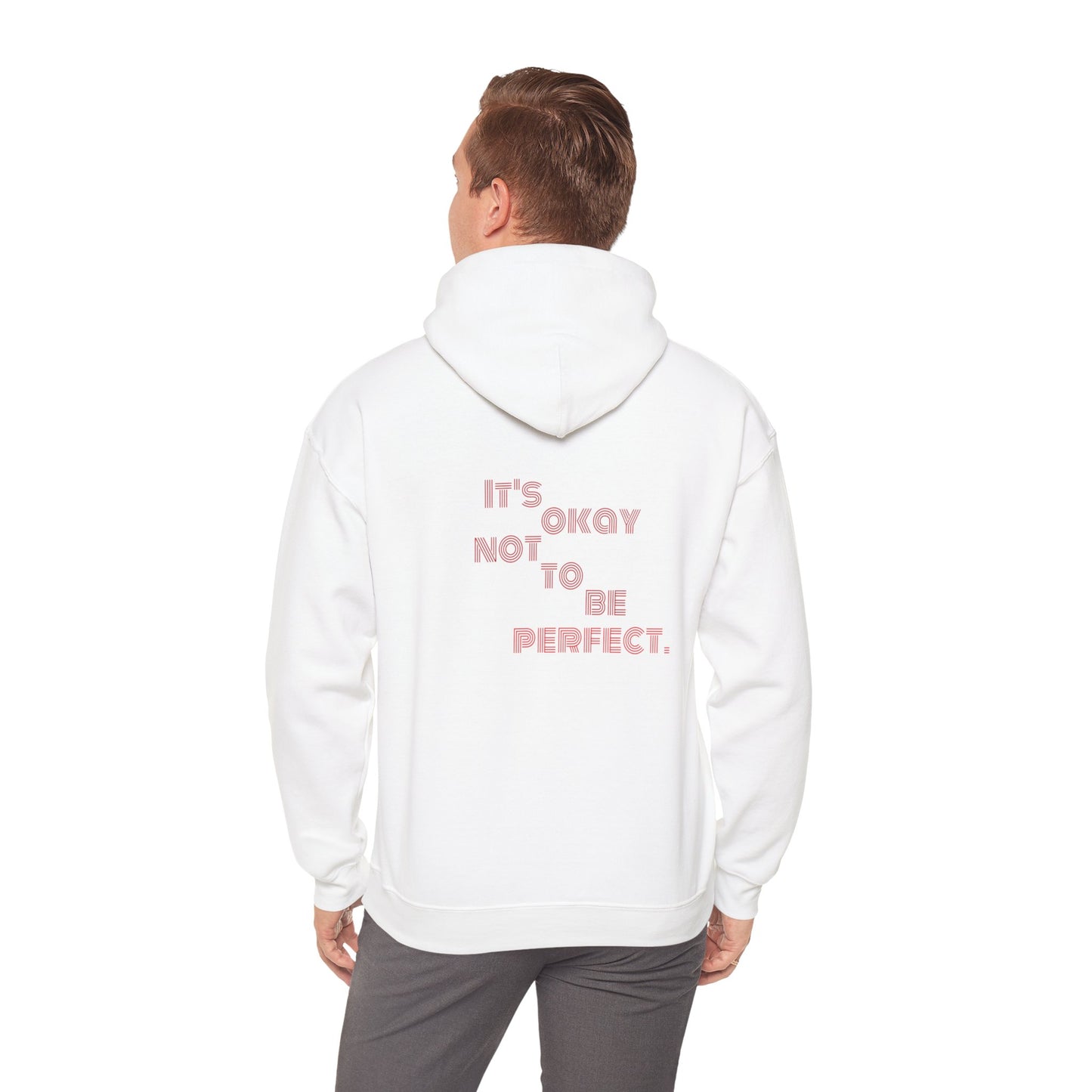 Matiby "It's okay not to be perfect" Unisex Heavy Blend™ Hooded Sweatshirt