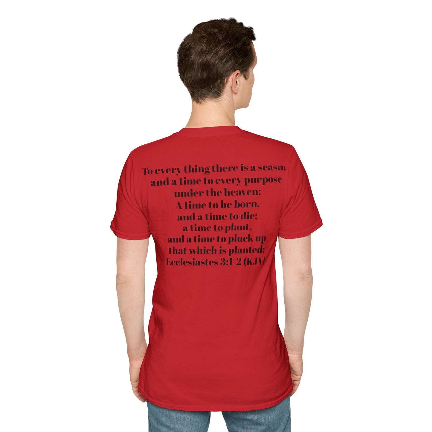 Bible Speaks Ecclesiastes 1:1-2 Unisex Softstyle T-Shirt