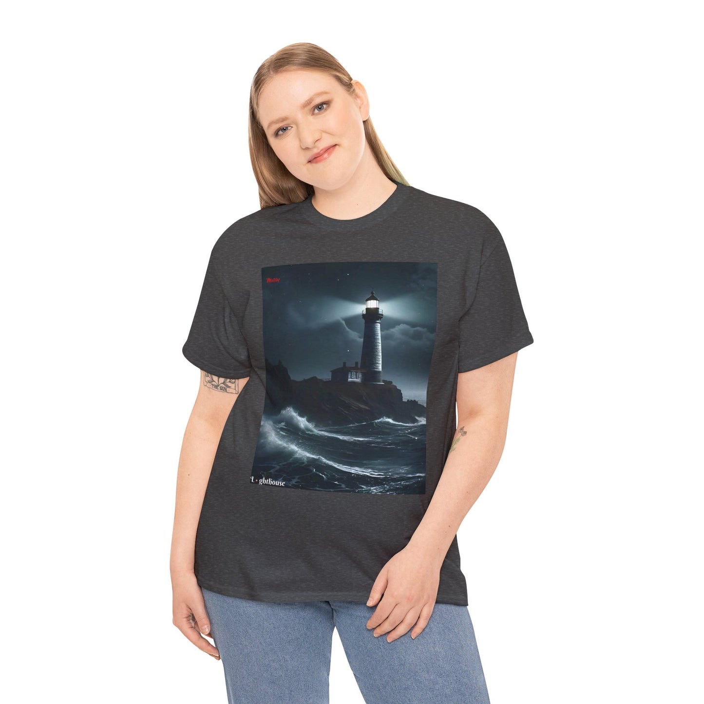 Lighthouse Unisex Heavy Cotton Tee