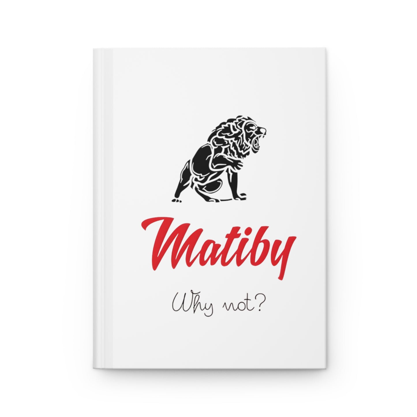 Matiby Hardcover Journal Matte White