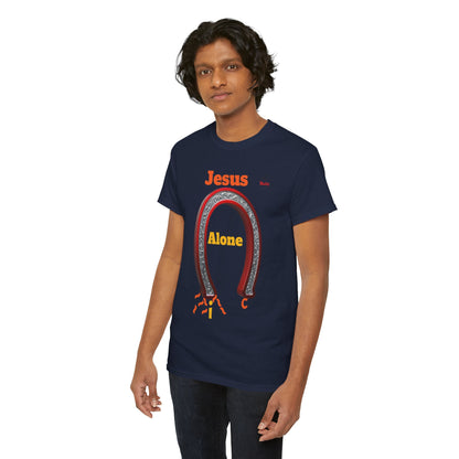 Magnetic Jesus The Original Unisex Heavy Cotton Tee