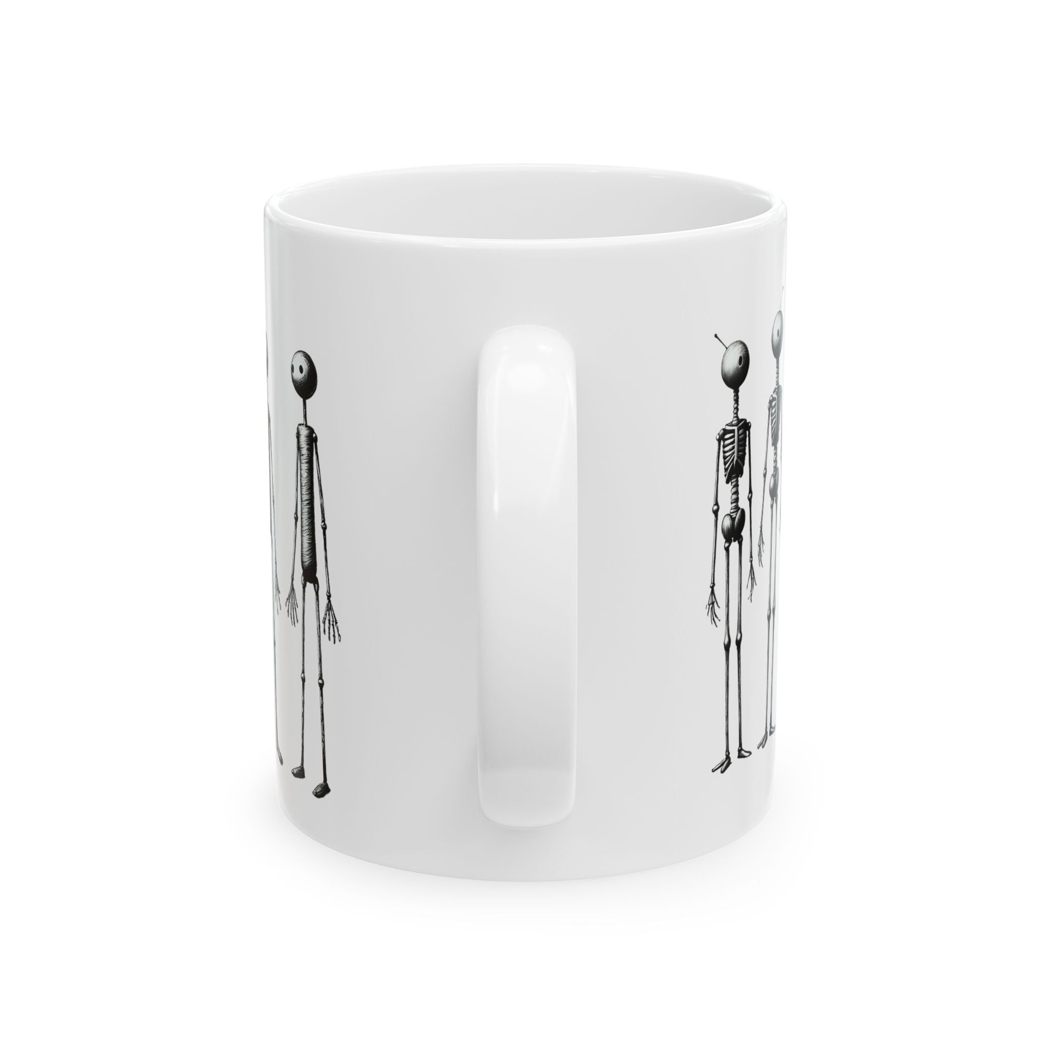 The Stick-To-It Species #17 White Ceramic Mug – Anatomy of Optimism Cup 11oz/15oz