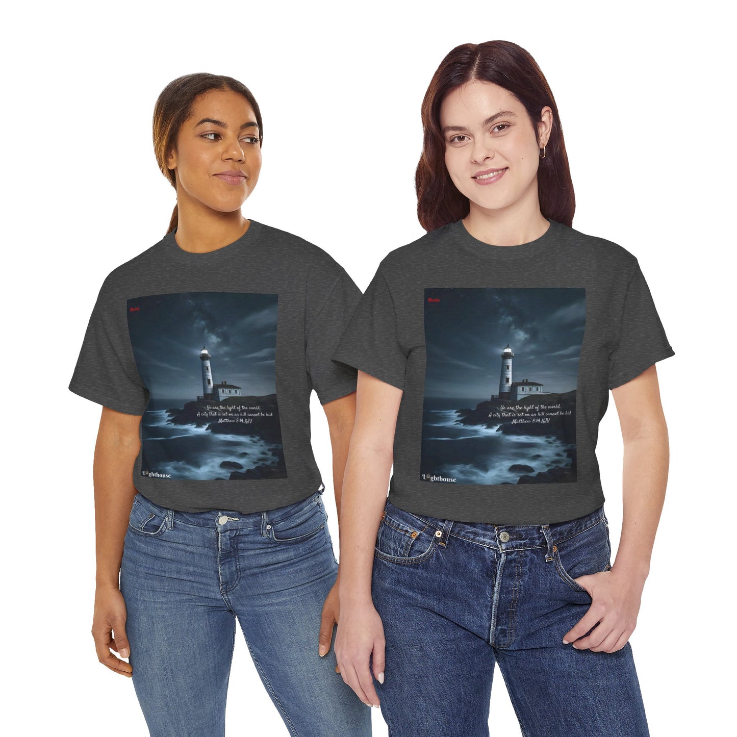 Lighthouse Unisex Heavy Cotton Tee