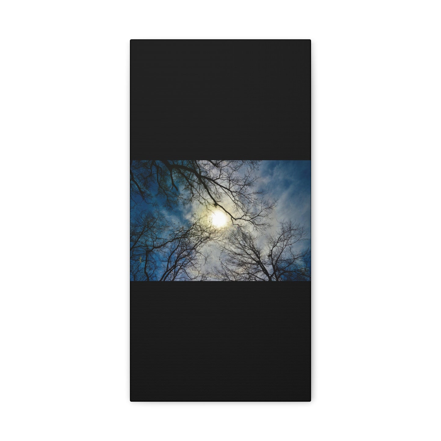 Sunup Black Canvas Gallery Wraps