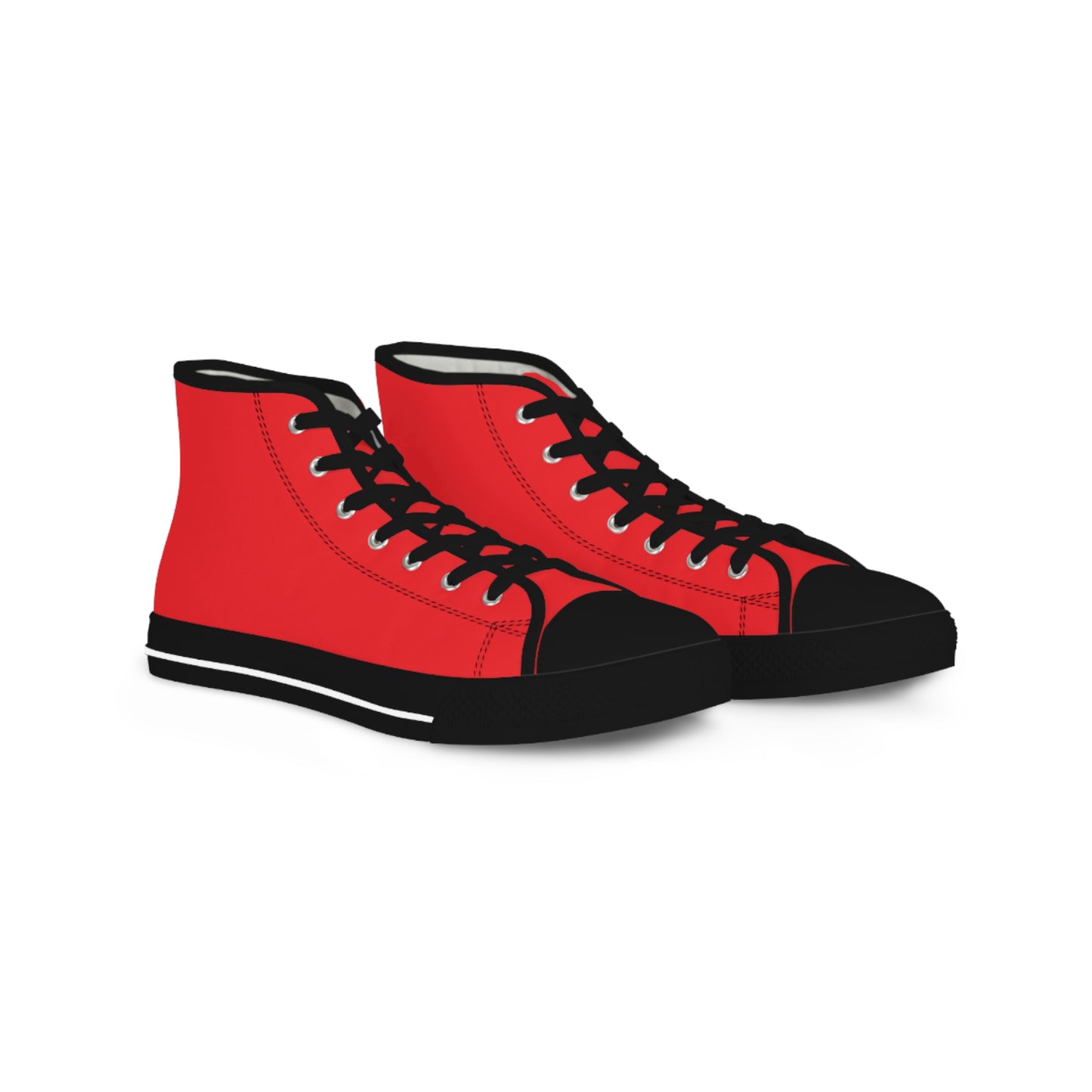 Men's "Rojo" Red High Top Sneakers