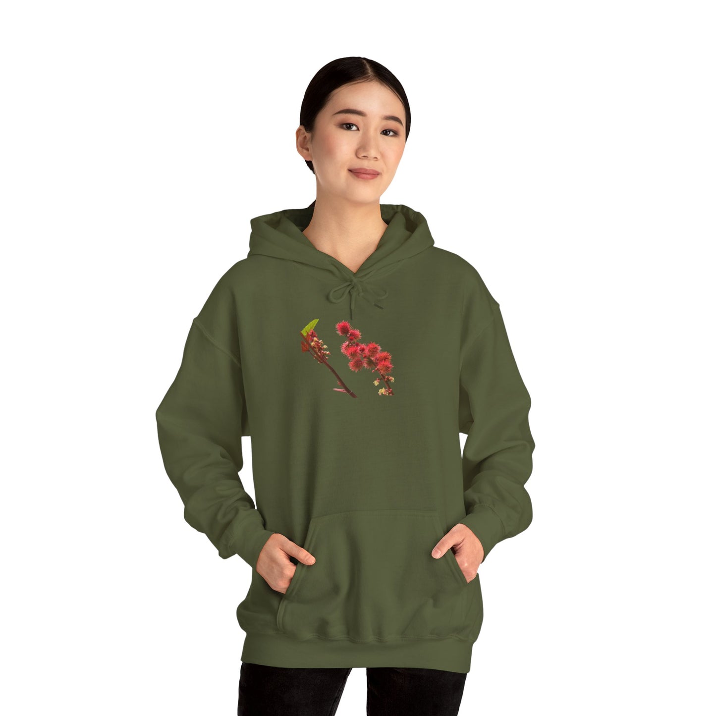 Matiby Flowers Unisex Heavy Blend™ Hooded Sweatshirt