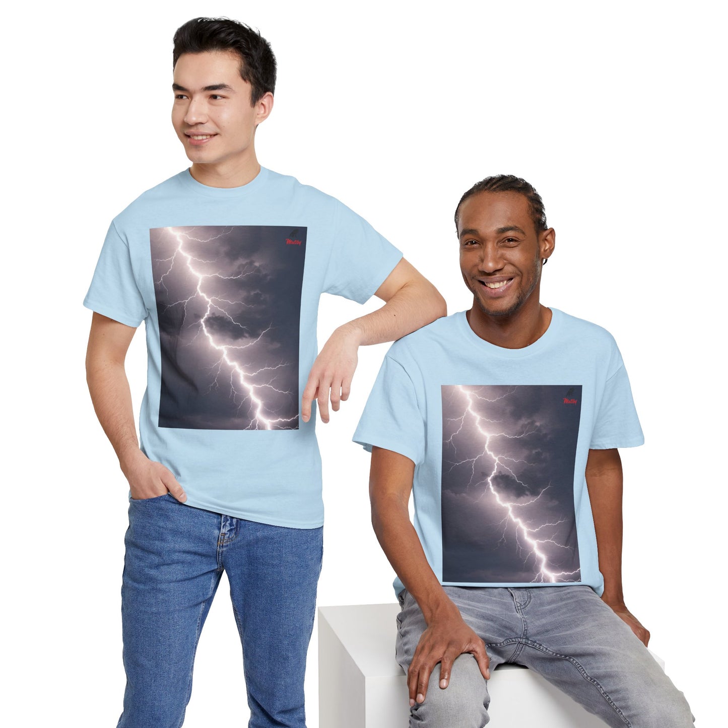 Lightning Style Unisex Heavy Cotton Tee