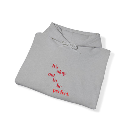 Matiby "It's okay not to be perfect" Unisex Heavy Blend™ Hooded Sweatshirt