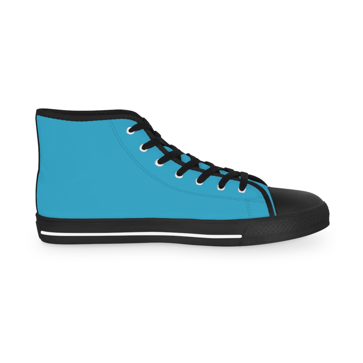 Men's Turquoise High Top Sneakers