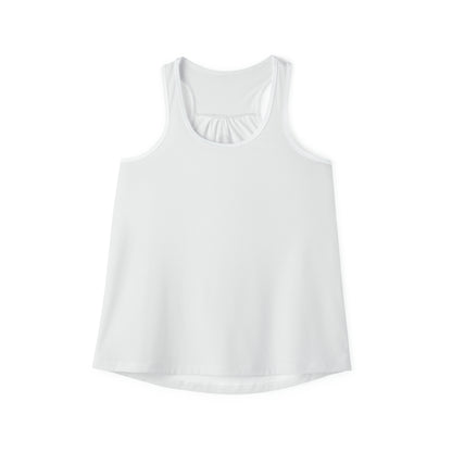 Women's White Tank Top (AOP)