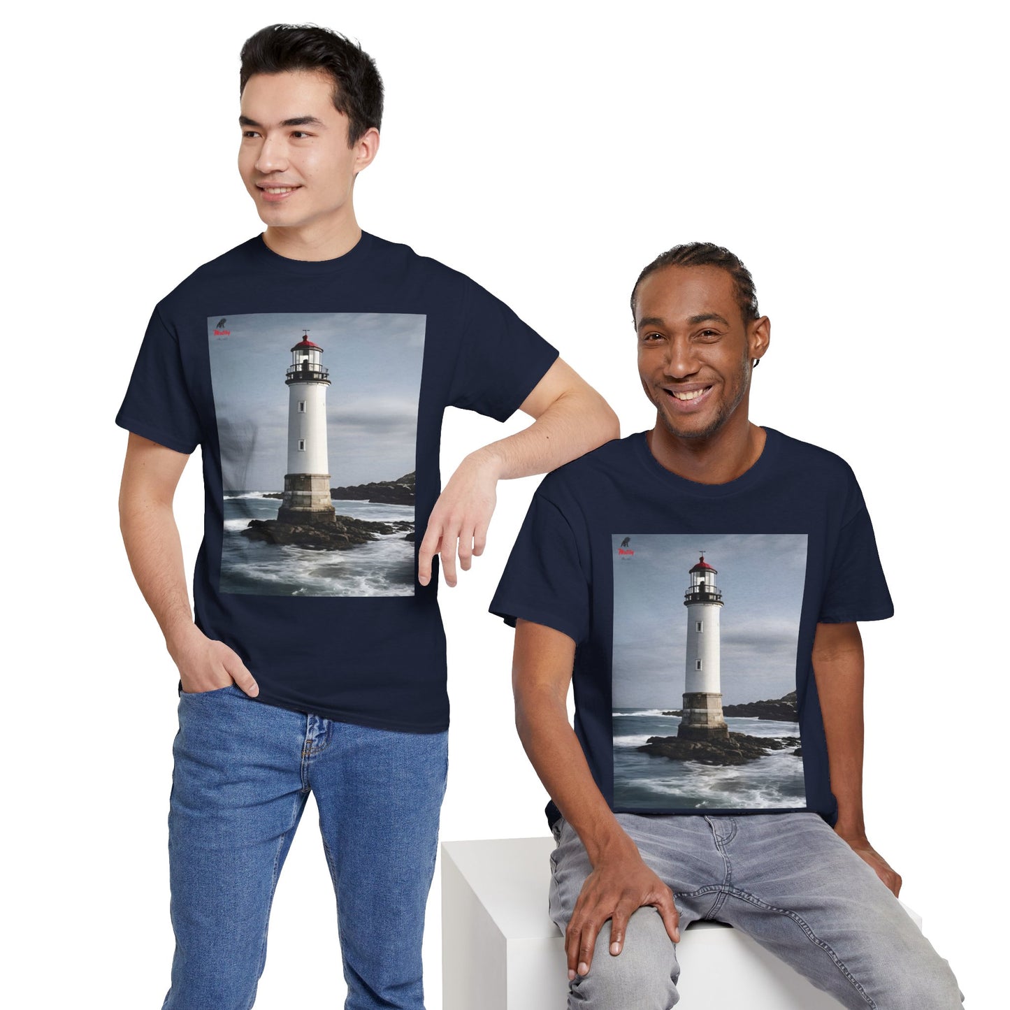 Lighthouse Unisex Heavy Cotton Tee