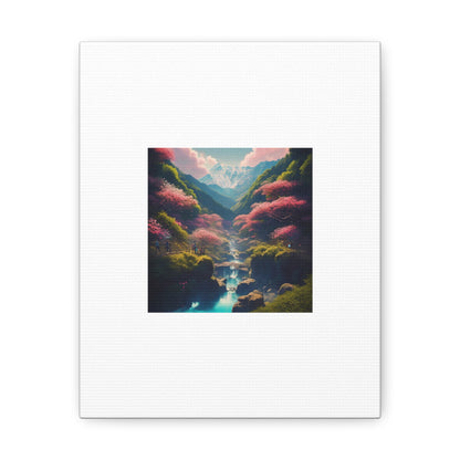 Artzy Scenic White Canvas Gallery Wraps