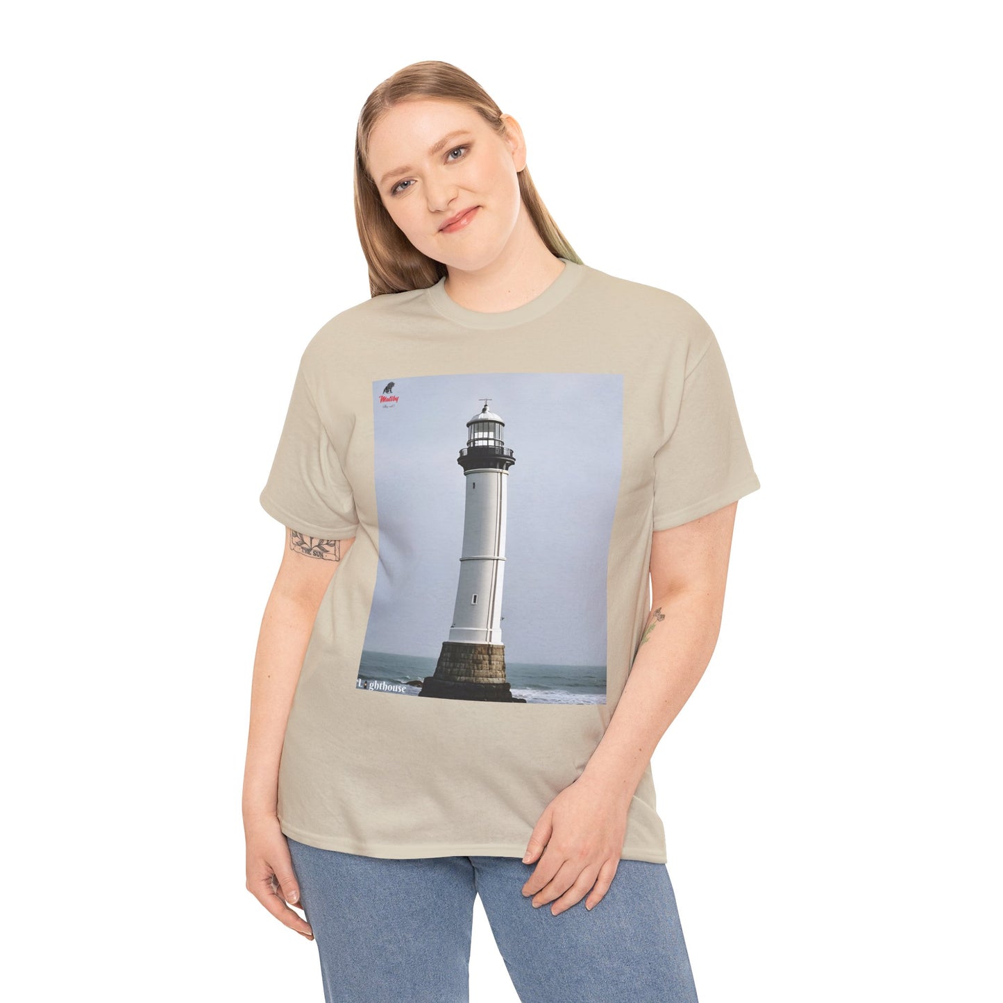 Lighthouse Unisex Heavy Cotton Tee