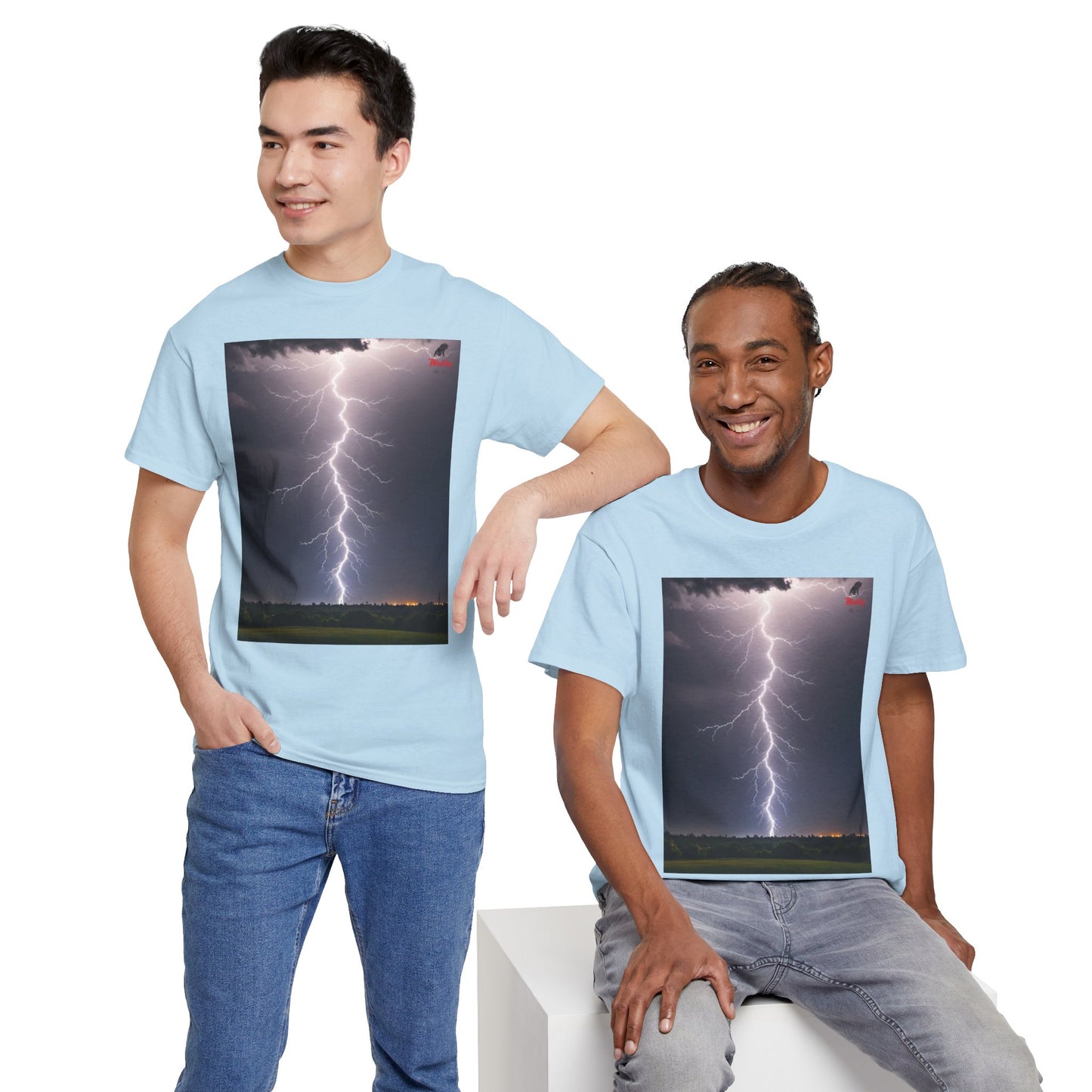 Lightning Style Unisex Heavy Cotton Tee