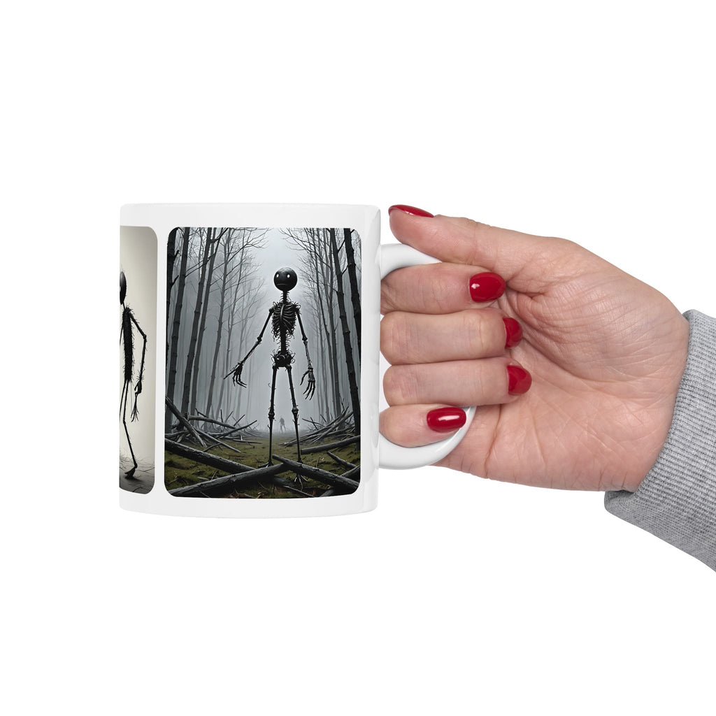 The Stick-To-It Species #2 White Ceramic Mug – Anatomy of Optimism Cup 11oz/15oz