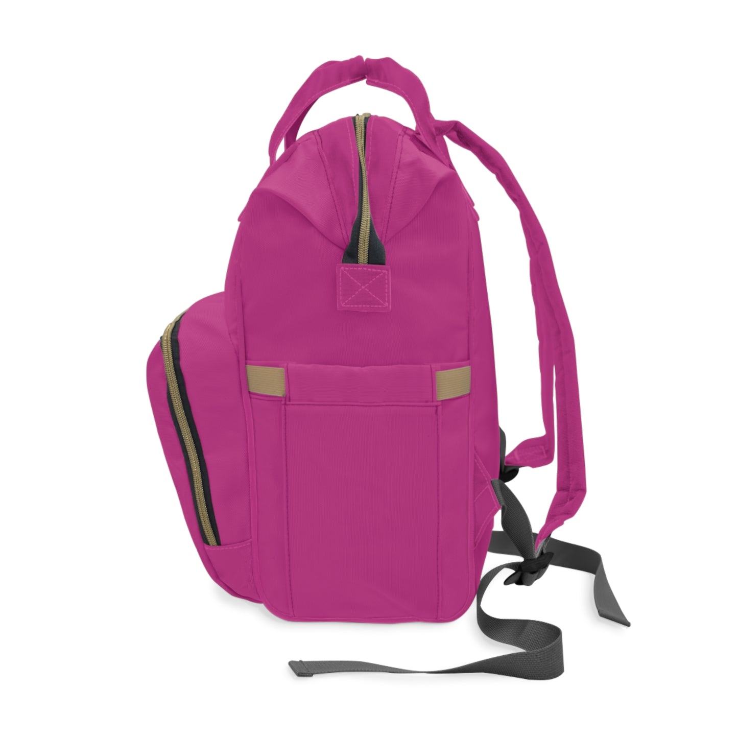 Multifunctional Diaper Backpack Pink