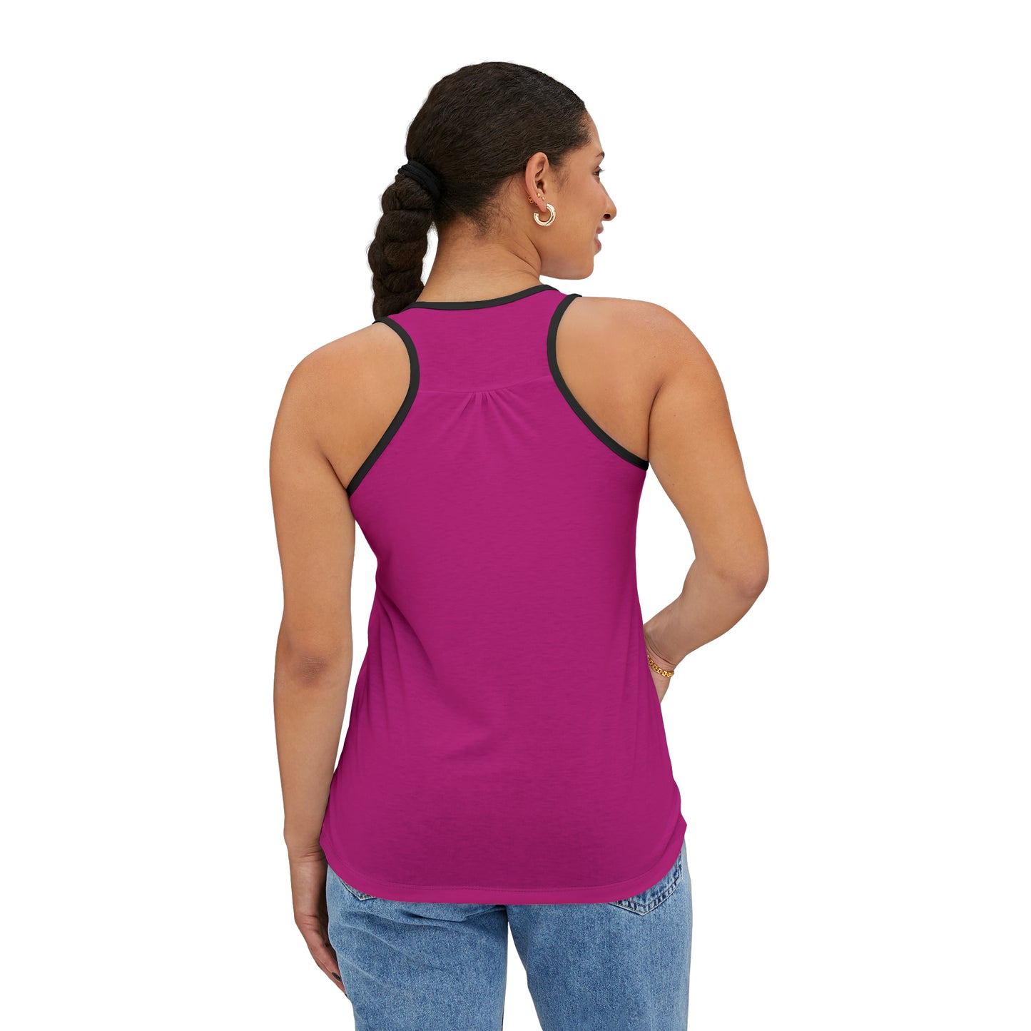 Women's Pink Tank Top (AOP)