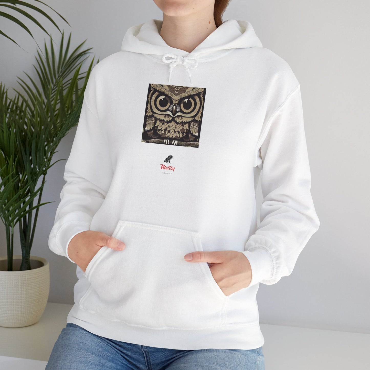 Owly Unisex Heavy Blend™ Hooded Sweatshirt