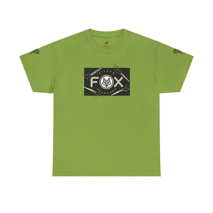 Silver Fox Scissors Unisex Heavy Cotton Tee