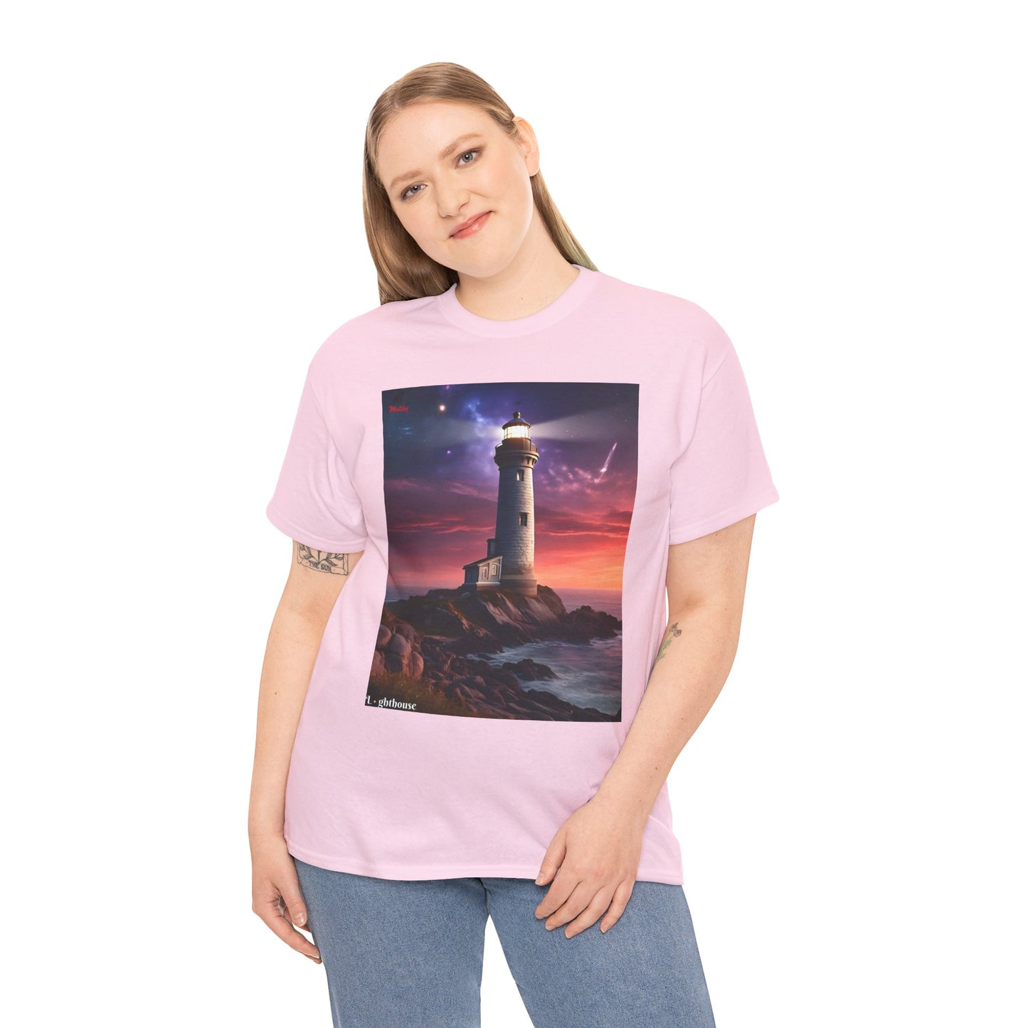 Lighthouse Unisex Heavy Cotton Tee