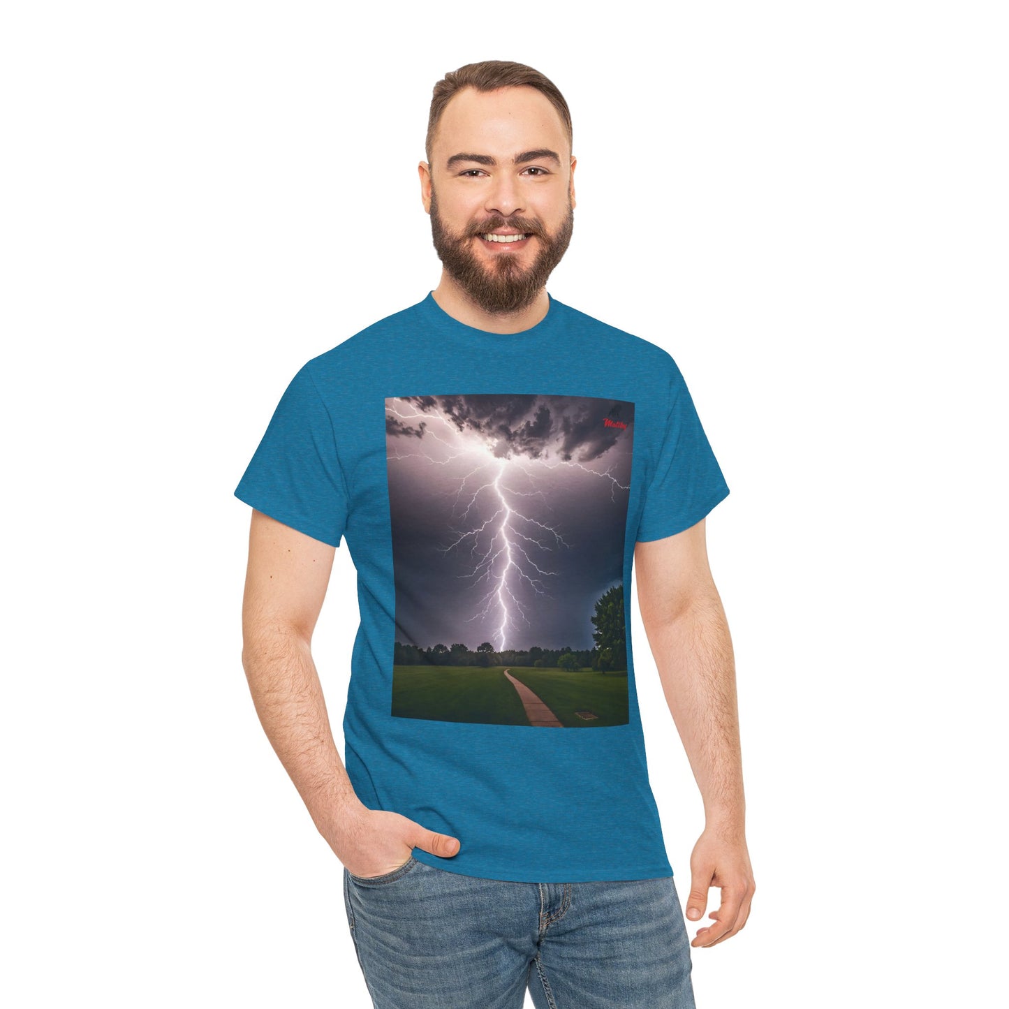 Lightning Style Unisex Heavy Cotton Tee