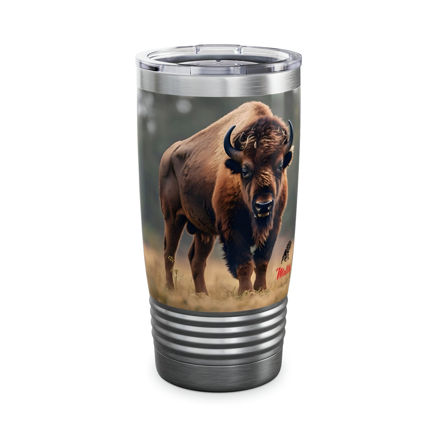 Artzy Bison Ringneck Tumbler, 20oz