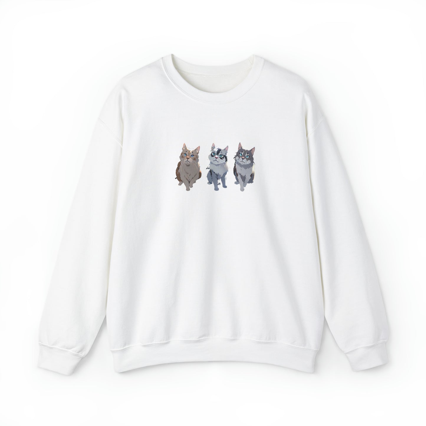 Matiby Cats Unisex Heavy Blend™ Crewneck Sweatshirt