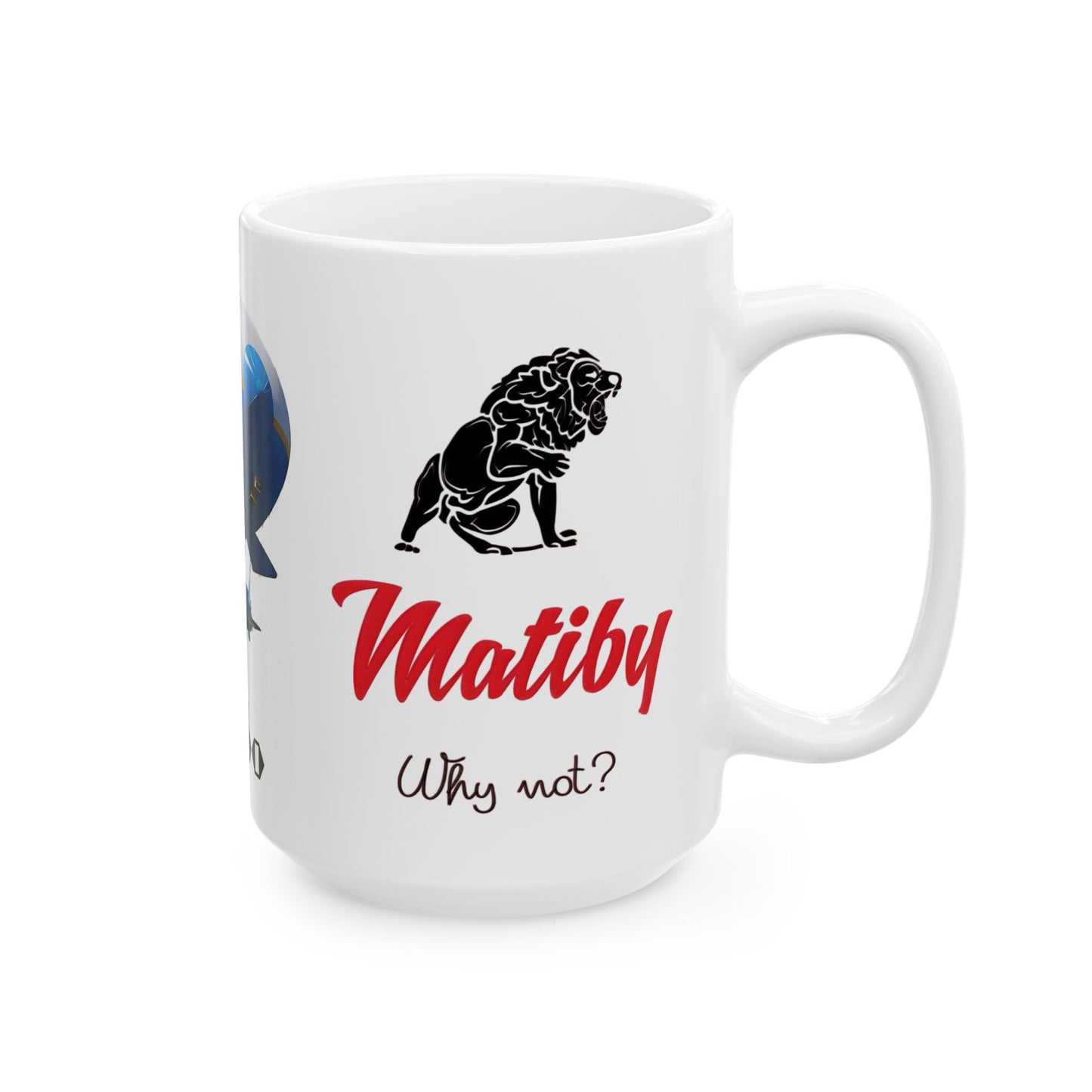 Matiby Airbo Ceramic Mug, (11oz, 15oz)