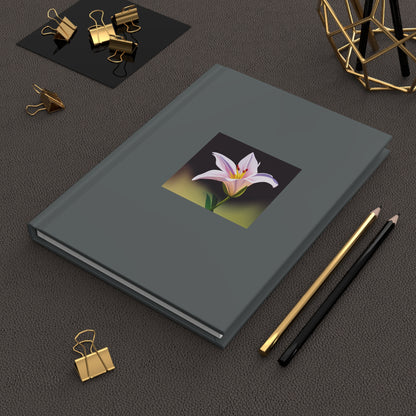 Lily Hardcover Journal Matte Dark Grey