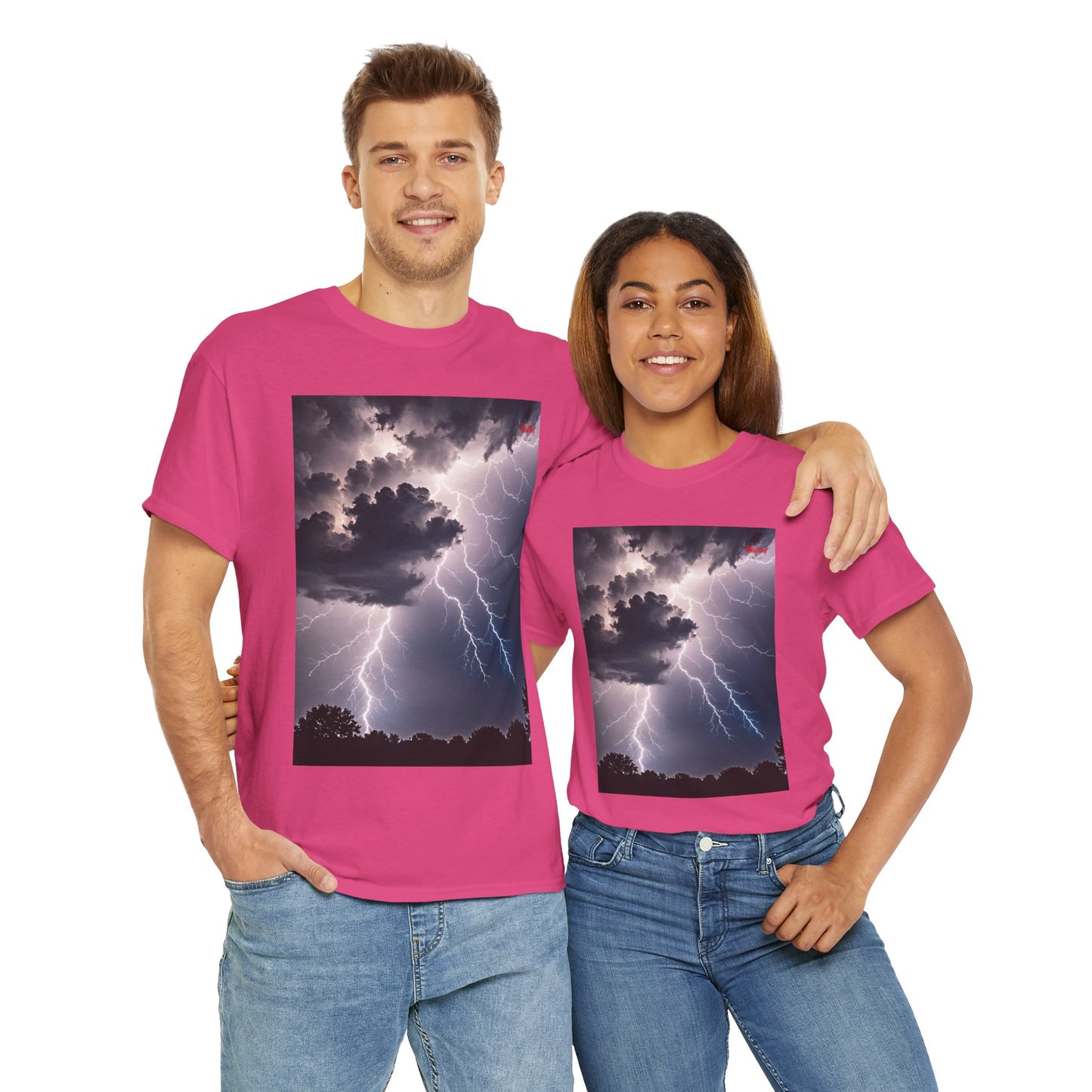 Lightning Style Unisex Heavy Cotton Tee