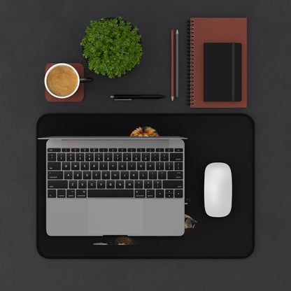 Matiby Lion Desk Mat, Black