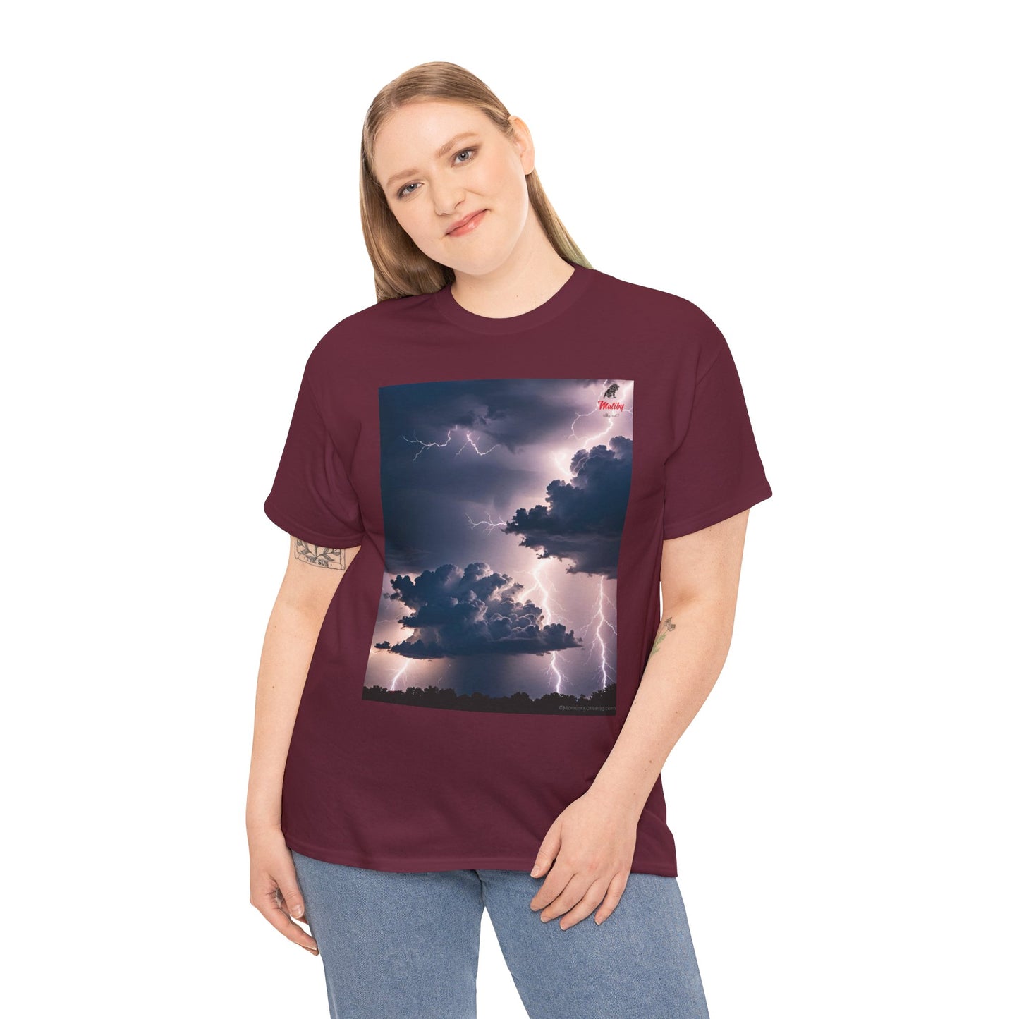 Lightning Style Unisex Heavy Cotton Tee