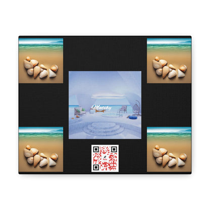 Matiby QR Black Canvas Gallery Wraps