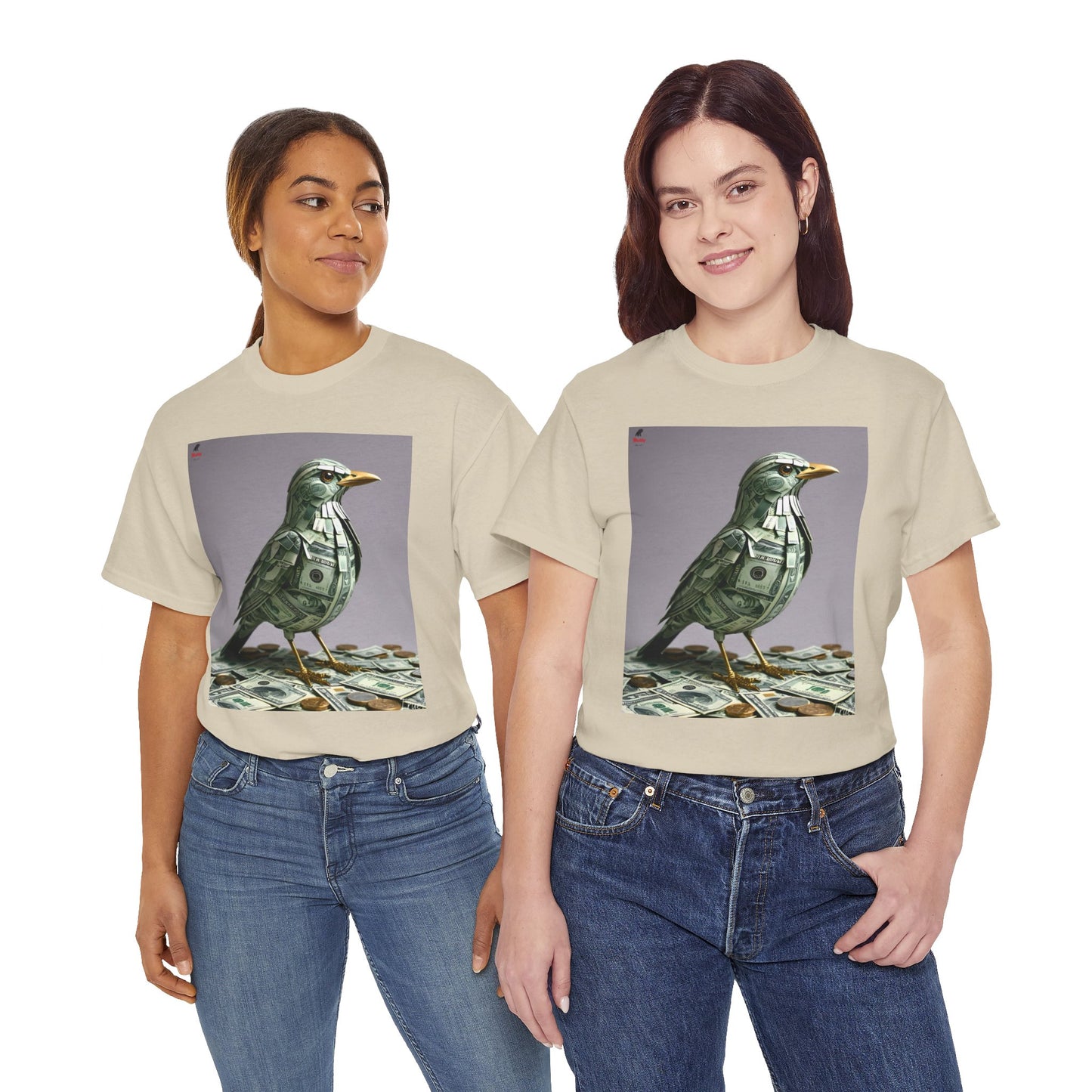 M$ney Bird Heavy Cotton Tee