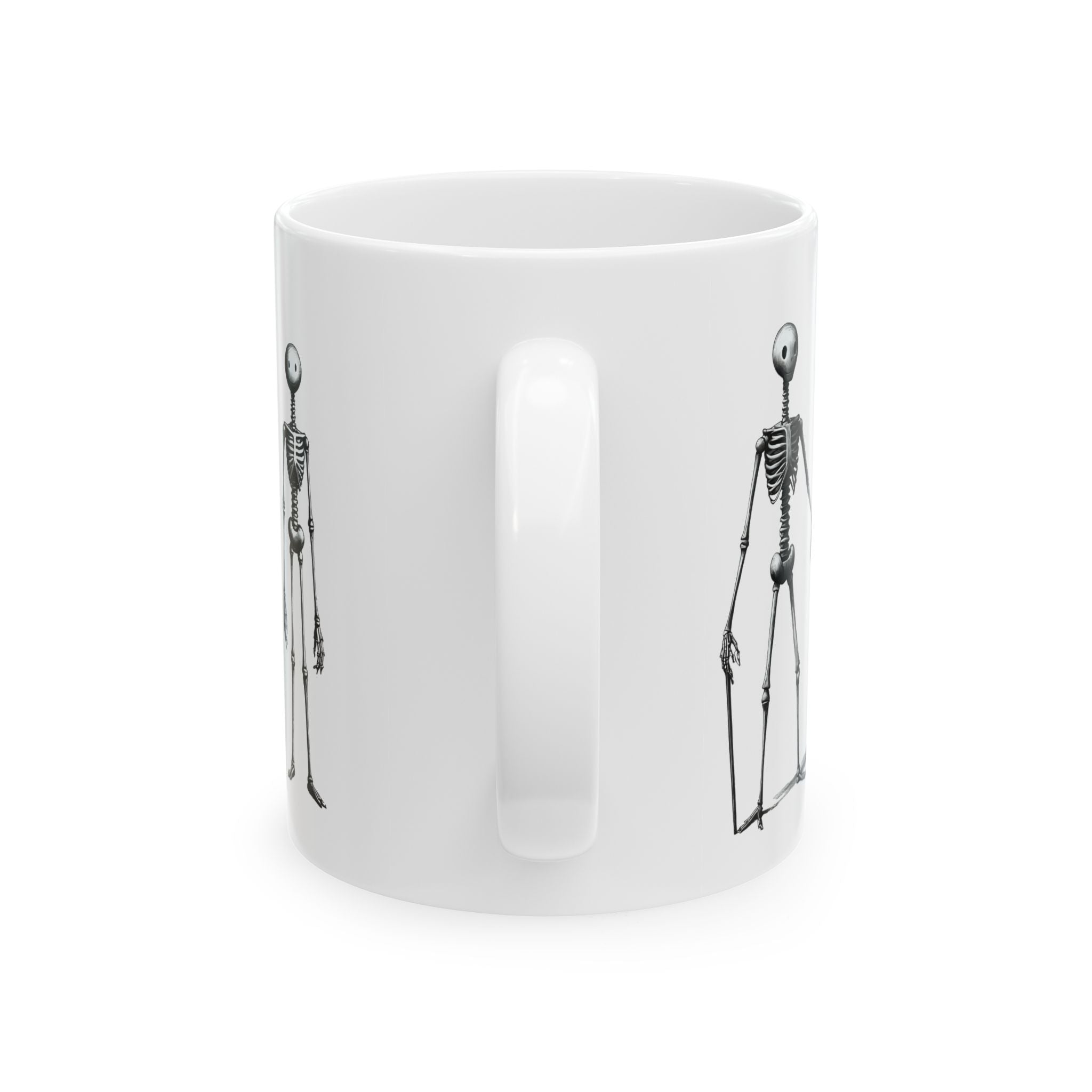 The Stick-To-It Species #16 White Ceramic Mug – Anatomy of Optimism Cup 11oz/15oz