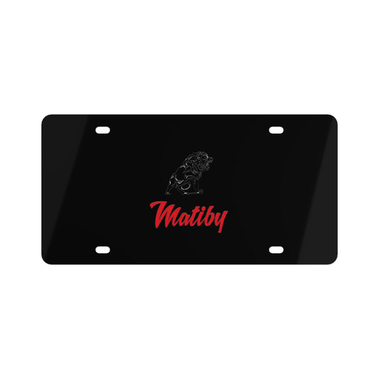 Matiby License Plate